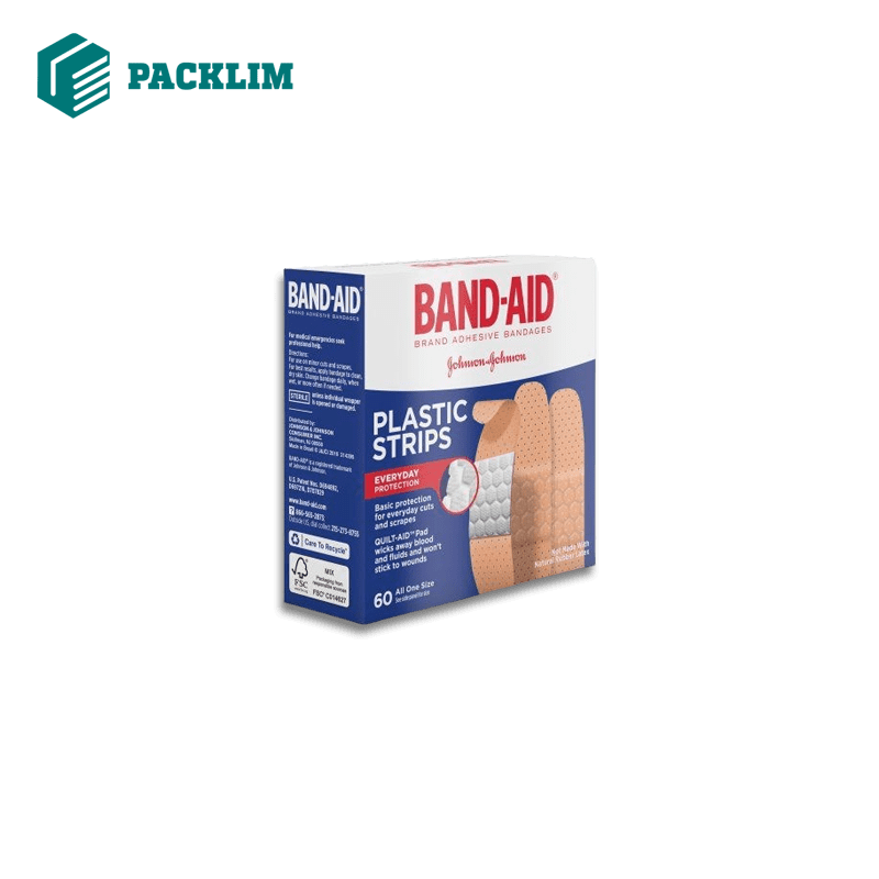 Custom printed Bandage Boxes