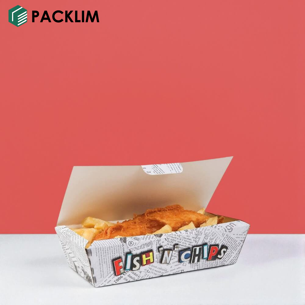 Custom Fish And Chips Boxes