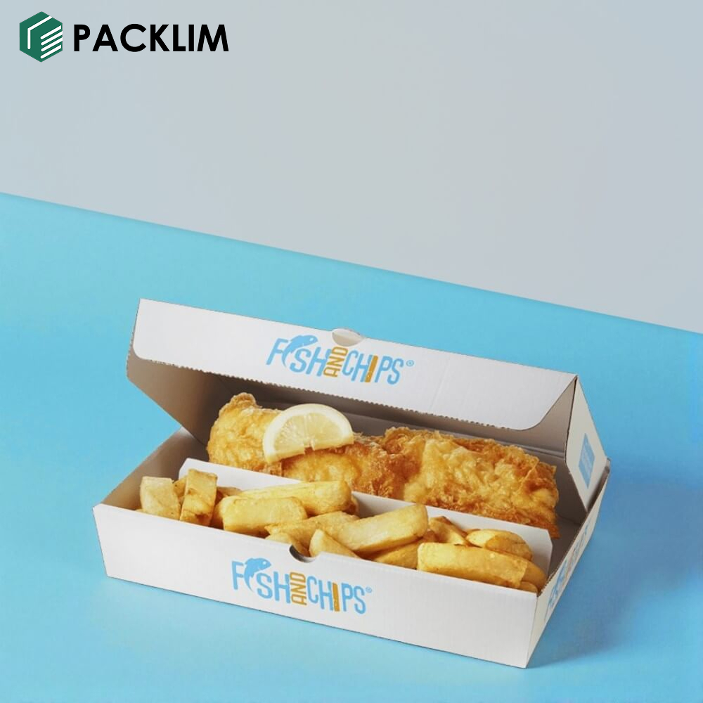 Custom Fish And Chips Boxes