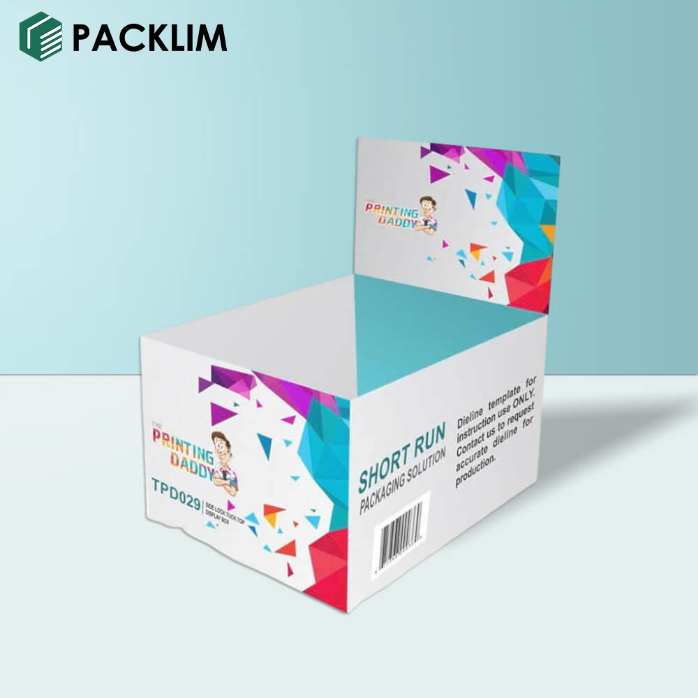 Custom Side Lock Tuck Top Display Boxes