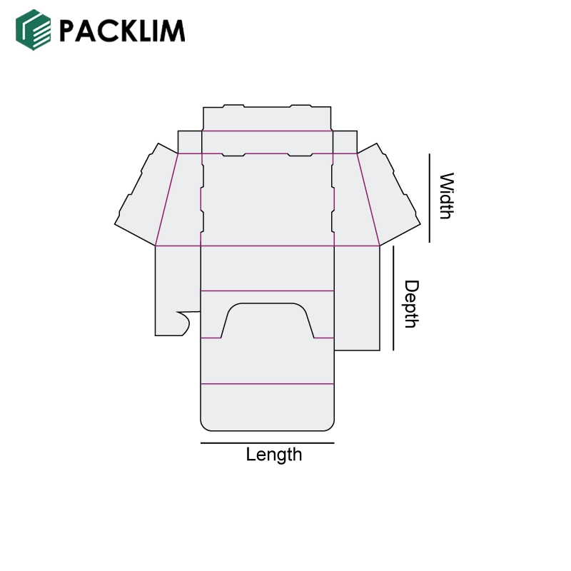 Self Locked Counter Display Tray