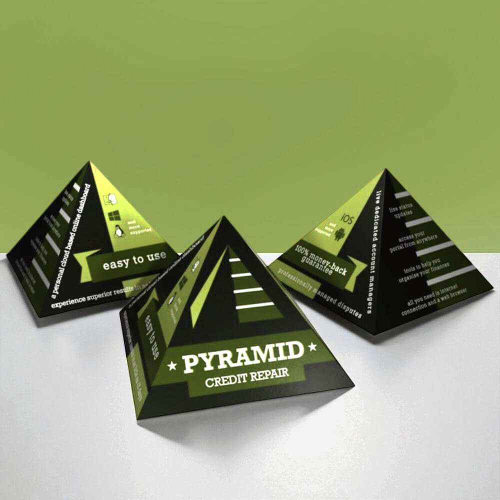 Custom Pyramid Boxes