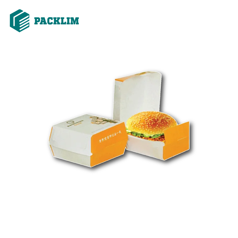 Customized burger boxes