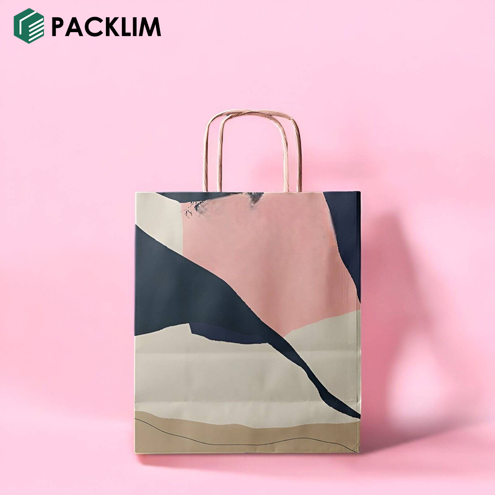 Custom Twisted Handle Paper Bags