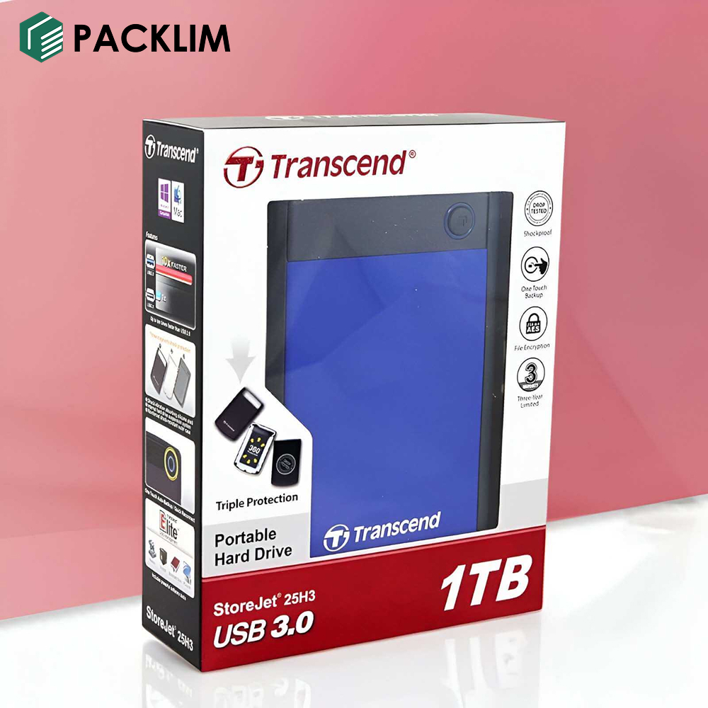 Custom Hard Drive Packaging Boxes