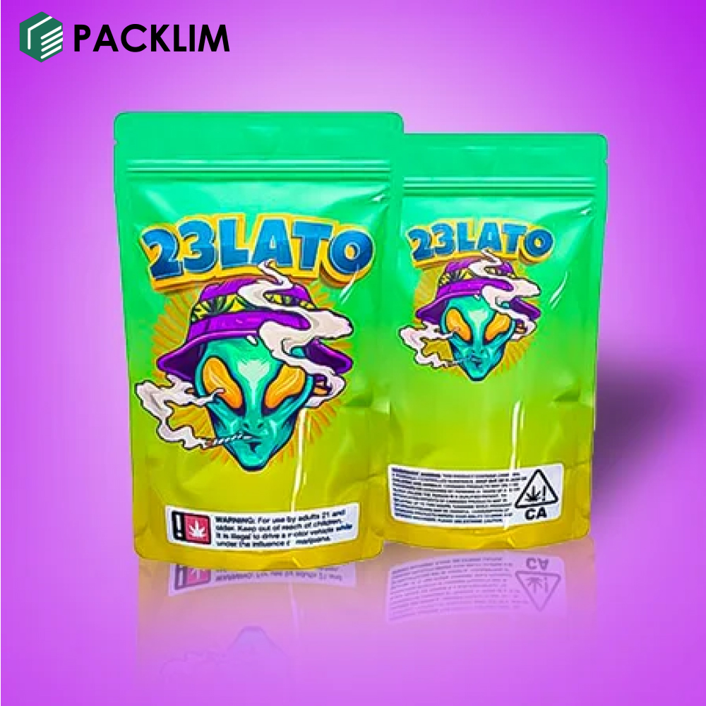 Custom Smell Proof Mylar Bags