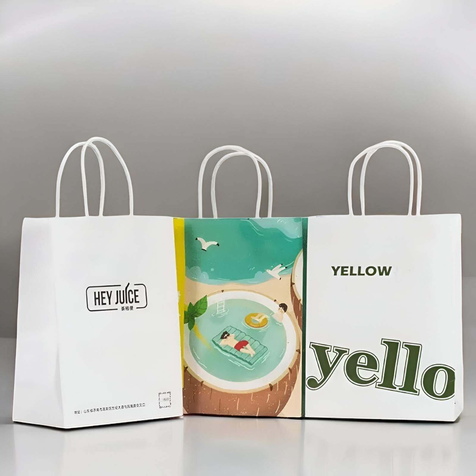 Custom Paper Grocery Bags