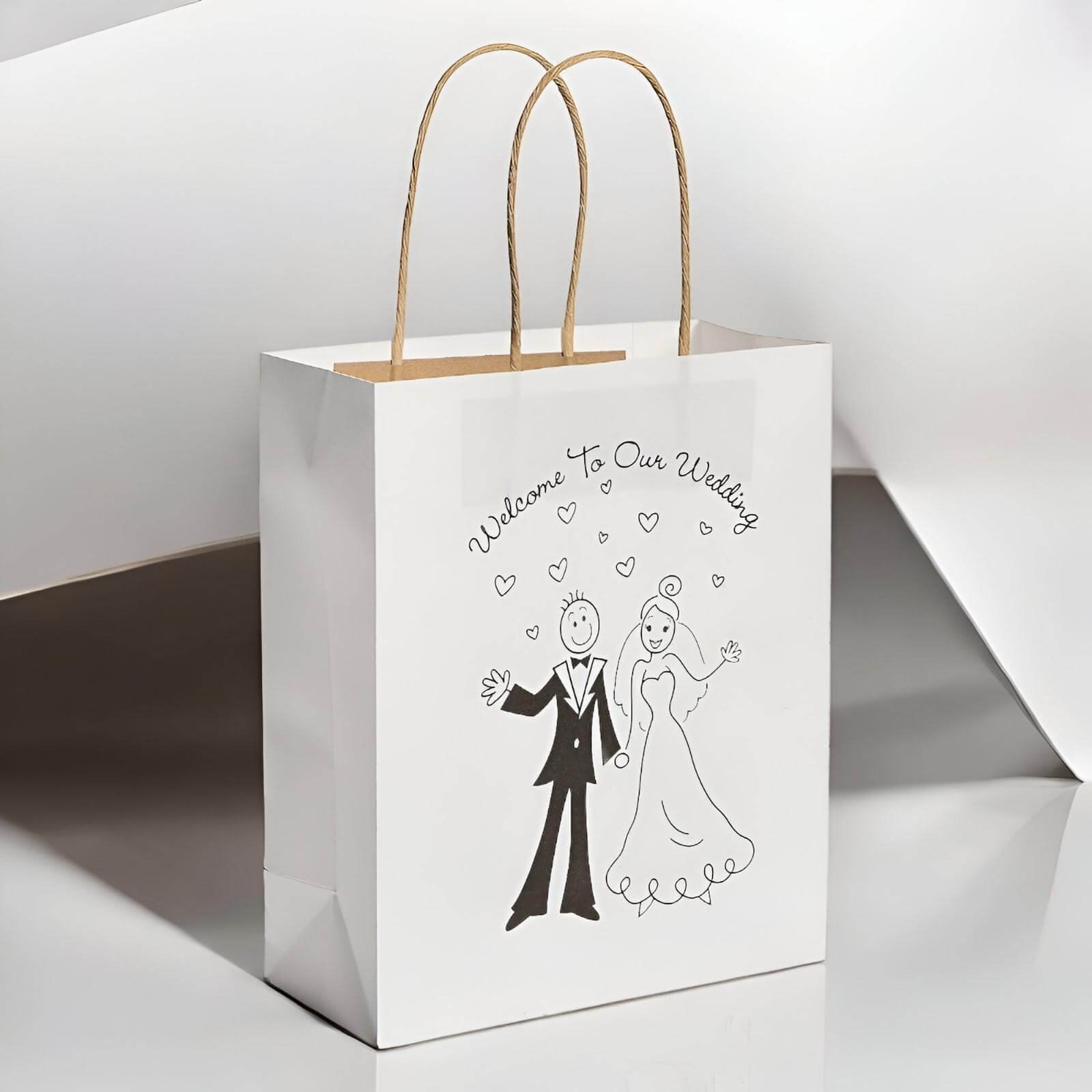 Custom Wedding Gift Bags