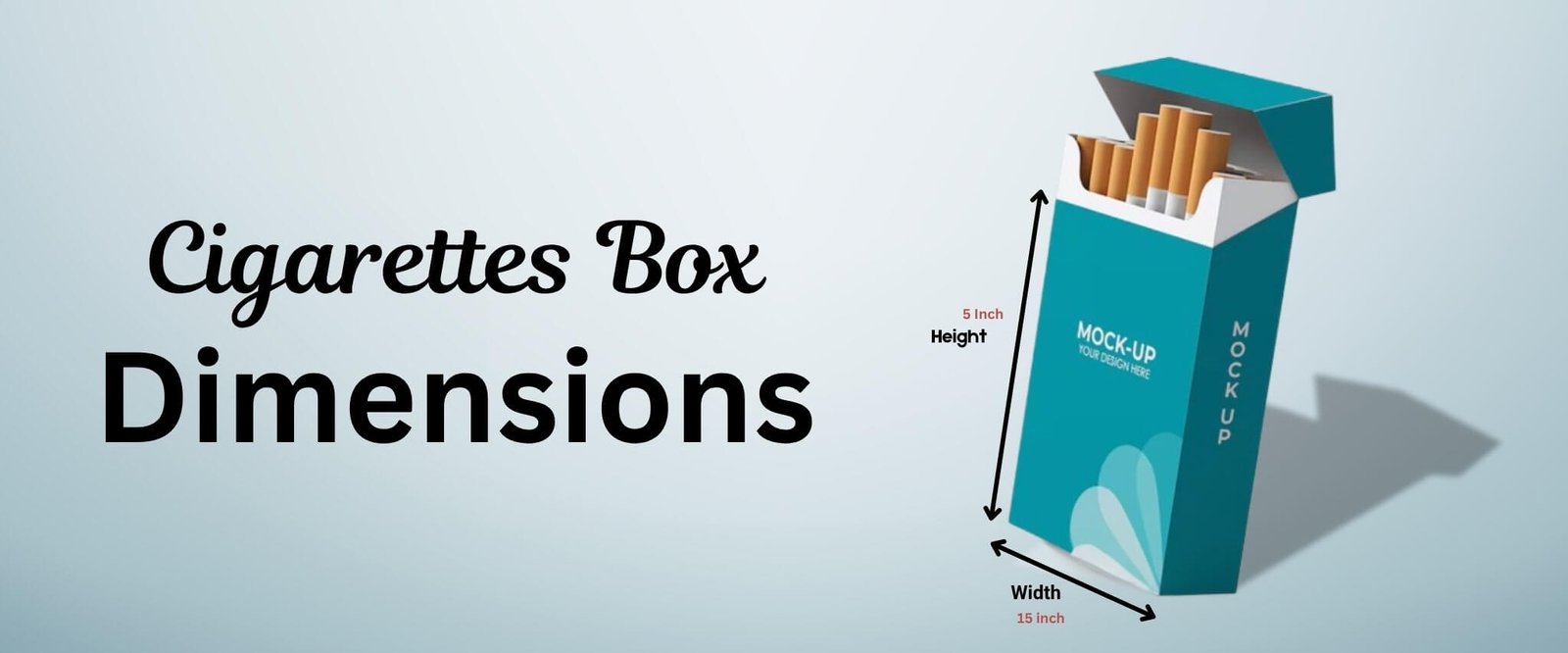 Cigarettes Box Dimensions