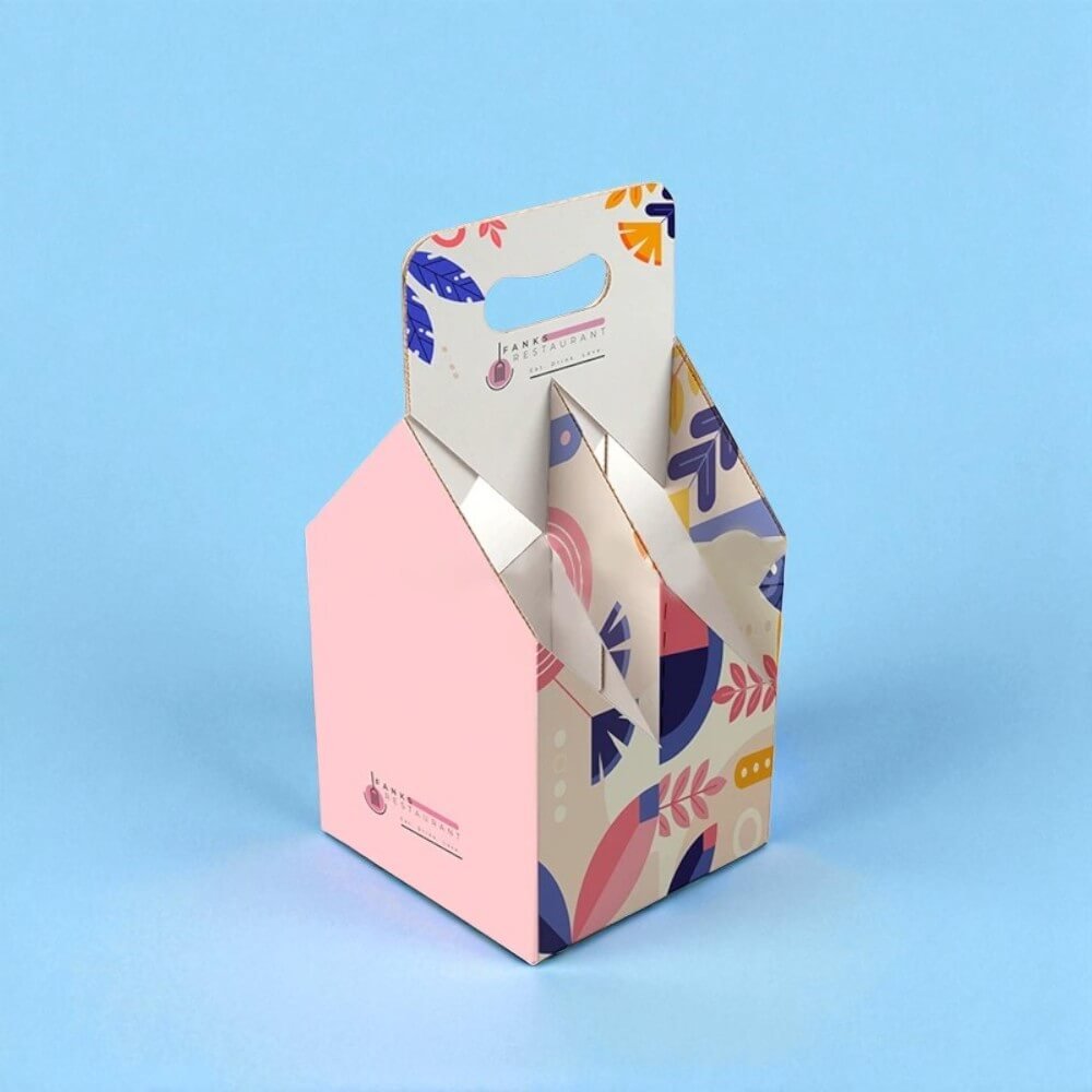 Custom Cardboard Drink Carriers