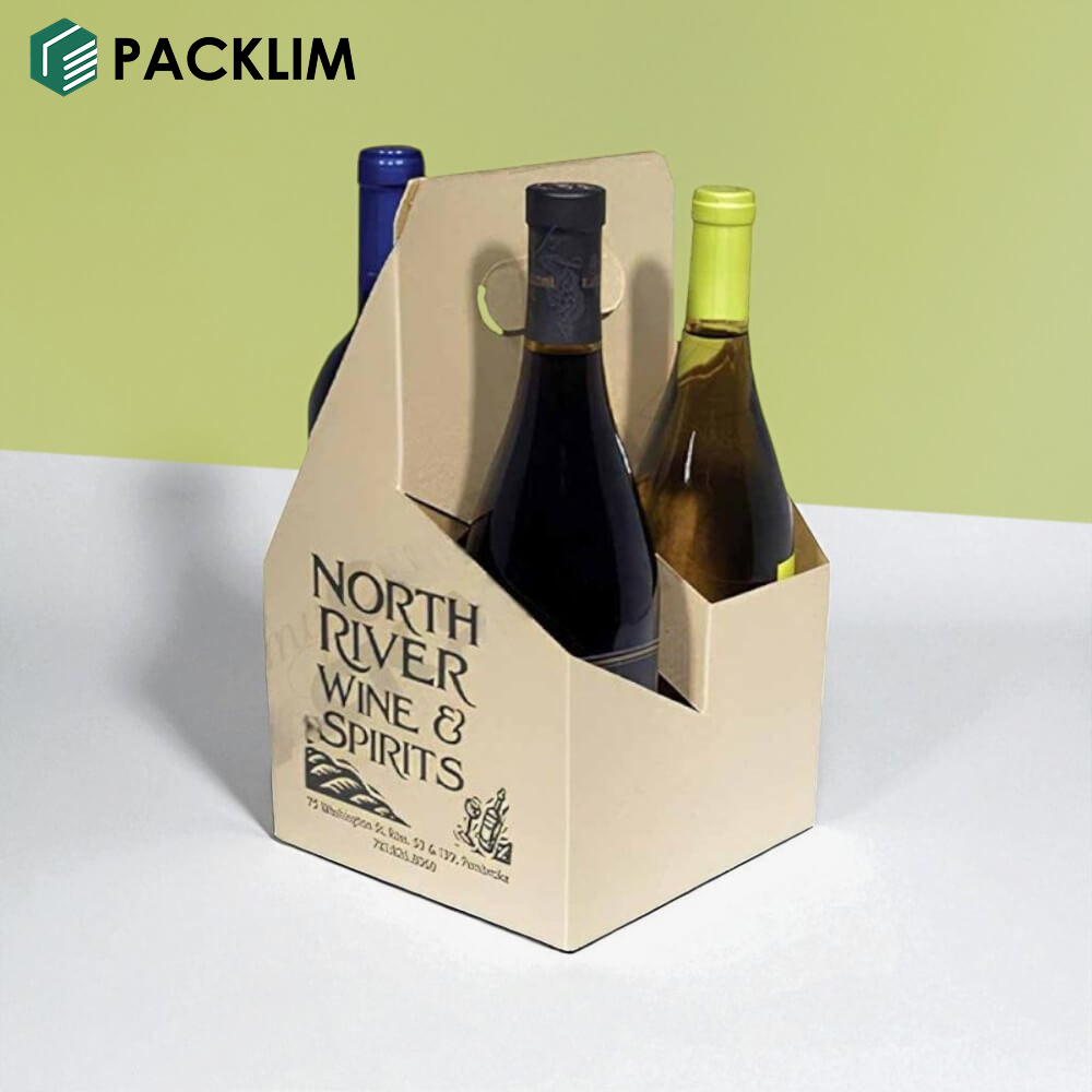 Custom 4 Pack Bottle Carriers
