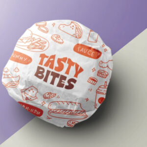 Custom Burger Wrapping Paper