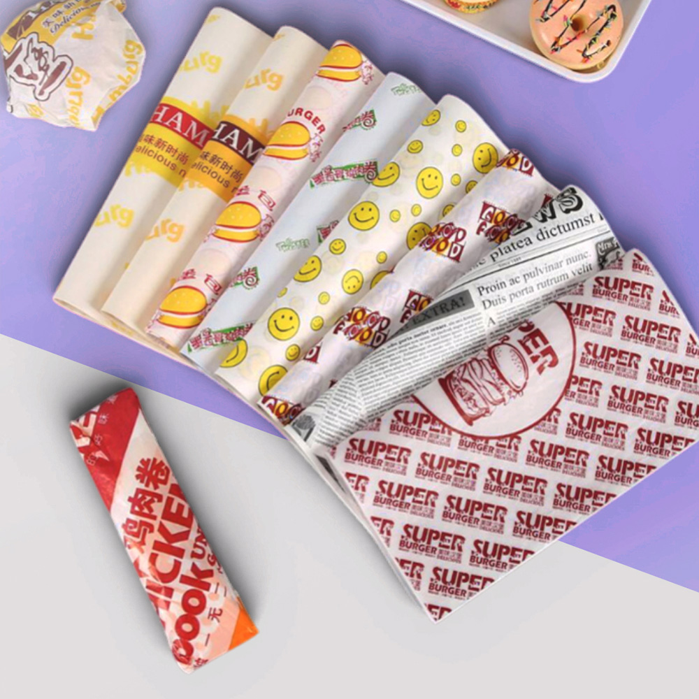 Custom Food Wrapping Paper