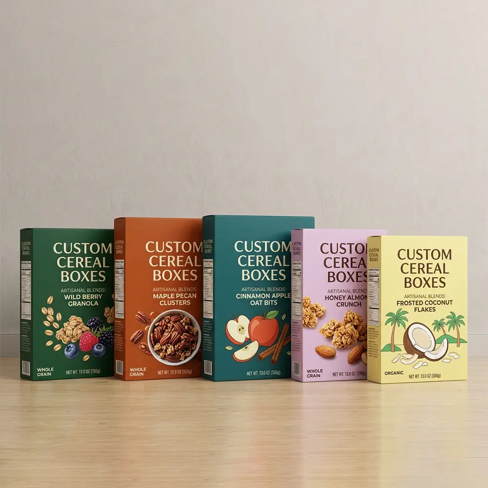 Custom Cereal Boxes